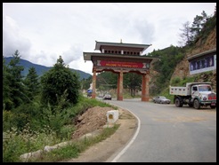 Thimpu Entrance gate