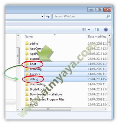  Manajemen file di windows biasa dilakukan dengan memakai Windows Explorer Cara Seleksi File dengan Checkbox di Windows Explorer