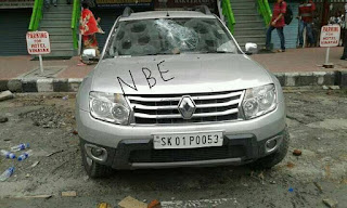 Sikkim vehicles targeted again