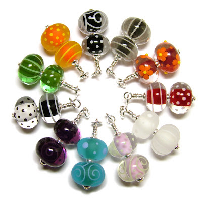 Lampwork Glass Pendants