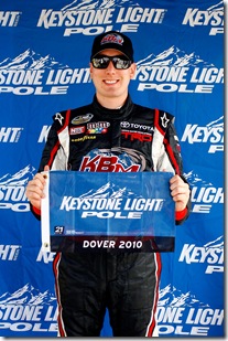 Kyle Busch truck pole Dover