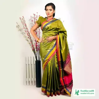 Wedding Saree Collection 2023 - Wedding Saree Designs - Banarsi, Jamdani, Katan, Georgette Sarees - biyer saree collection - NeotericIT.com