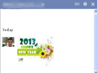 Happy New Year Facebook chat codes