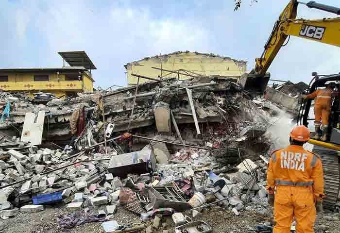 Maharashtra, News, national, Thane, Building, Collapsed, Building collapsed, death, Bhiwandi building collapse: Death toll rises to 6, rescue operation underway.
