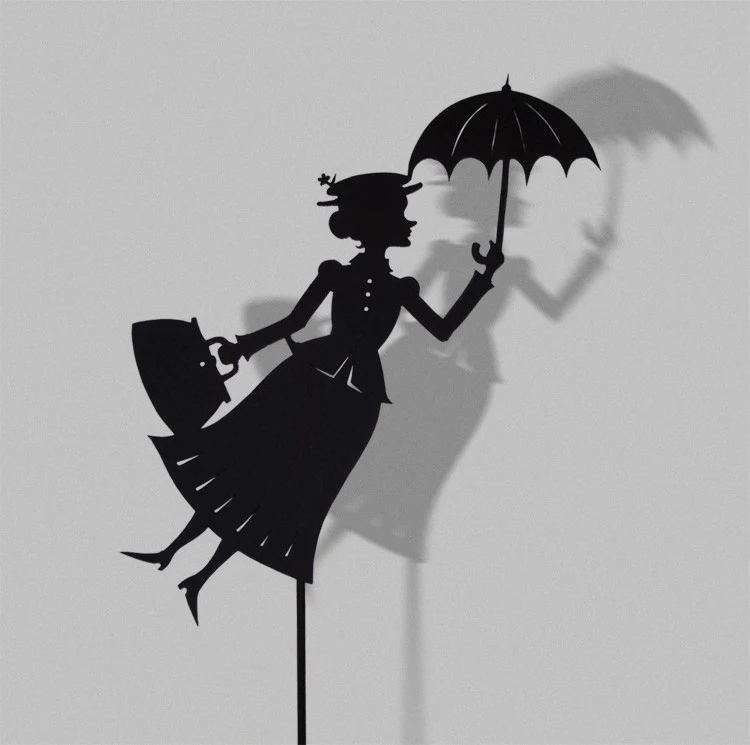 Disney Characters Silhouettes.