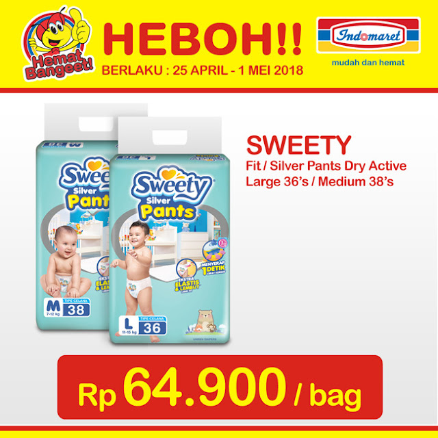 Katalog Harga Promo INDOMARET Promo Heboh Mingguan 25 April - 01 Mei 2018