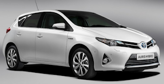 new Toyota Auris. Well, a facelifted one