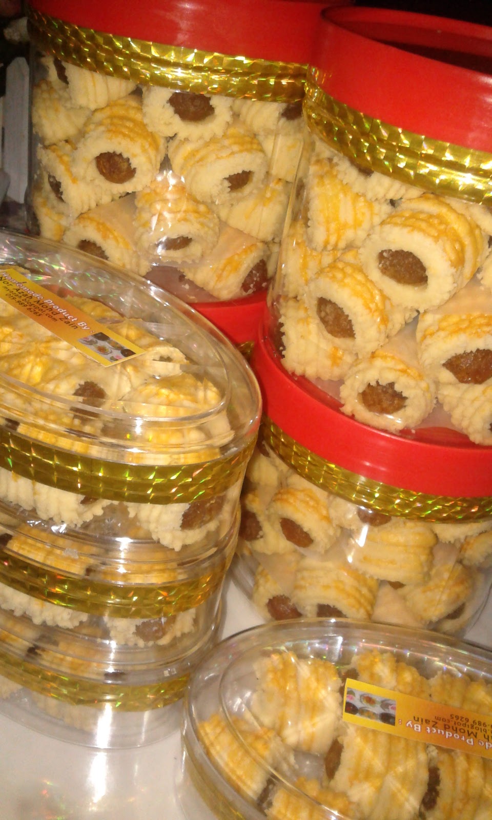 My Lovely Cakes: Tat gulung nenas