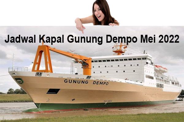 Jadwal Kapal Gunung Dempo Mei 2022