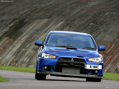 The EVO X FQ400 should handle too as Mitsubishi's British branch also 