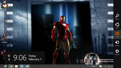 IRON MAN 3 Theme For Windows 8