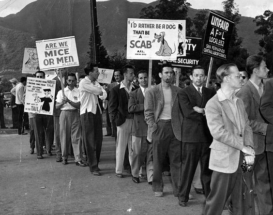 Great Walt Disney Cartoonists Strike 28  May 1941 worldwartwo.filminspector.com