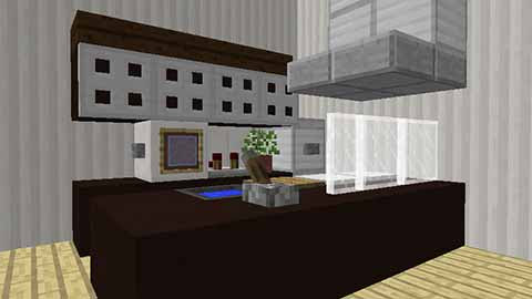 マインクラフト キッチンの作り方いろいろ マイクラマルチプレイ日記ブログ