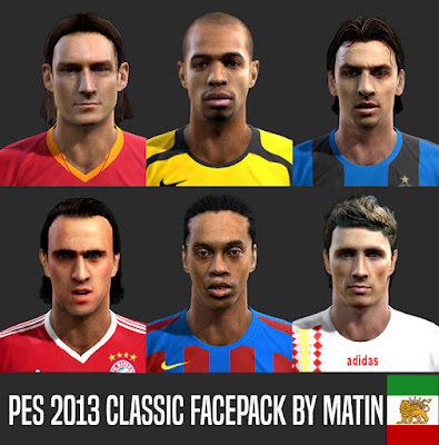 Classic Facepack By Matin For PES 2013