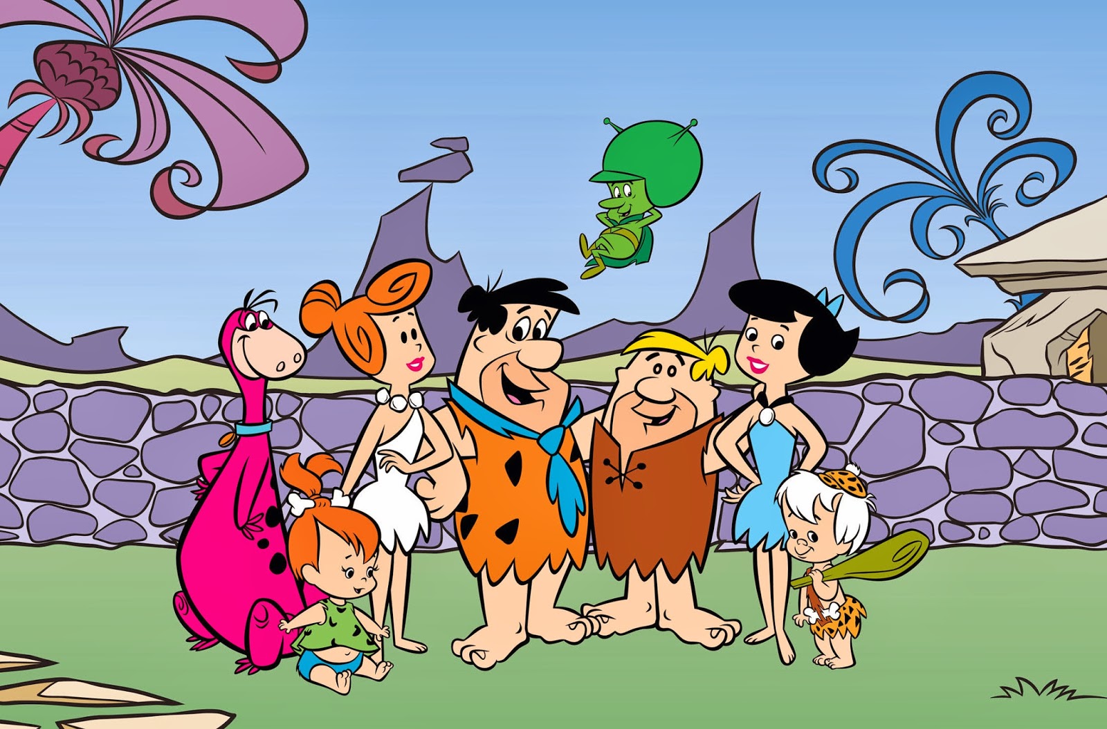 WALLPAPER FLINTSTONES FAMILY Gambar Kartun Lucu Dan Wallpaper