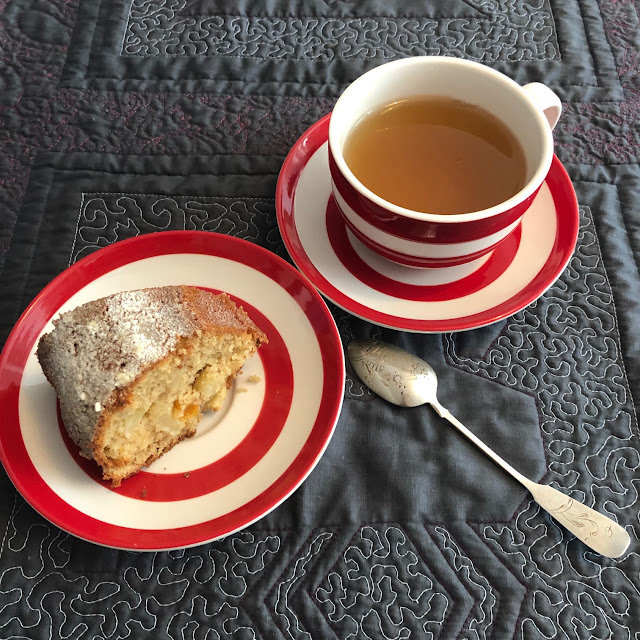 Cornishware red stripes