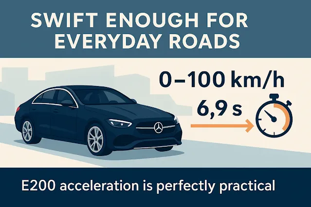 まとめ：ベンツE200の0-100km/h加速は十分実用的