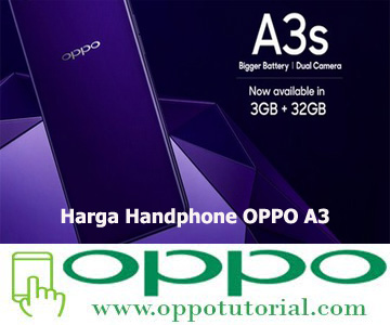 Harga Handphone OPPO A3