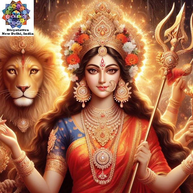 Goddess Durga, also known as Devi and Shakti