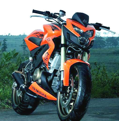 Modifikasi New Vixion Lightning Simple  Holidays OO