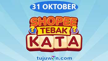 tebak kata shopee harian 31 oktober 2022 lengkap