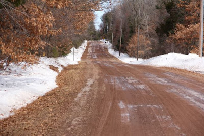 muddy Winter roads can sometimes hold magic