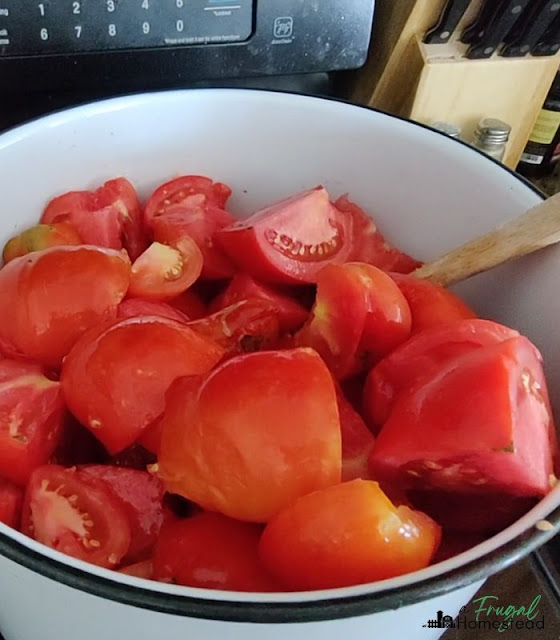 canning tomato basil sauce