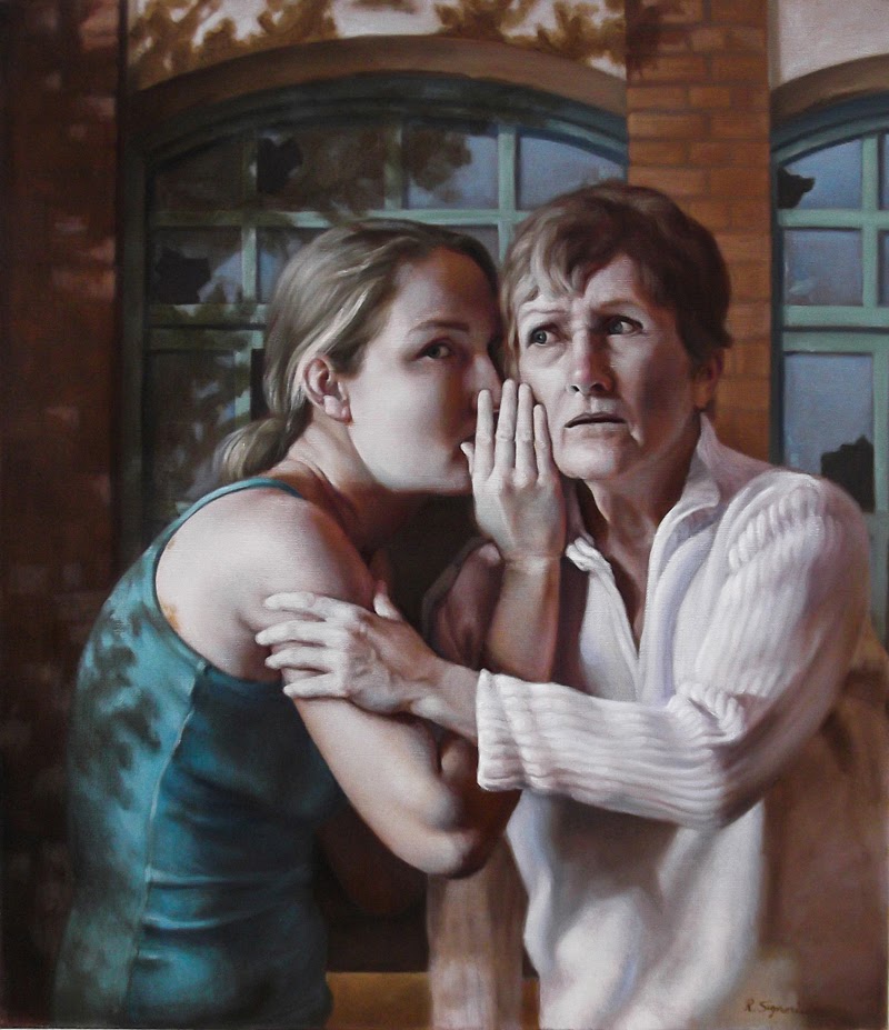 Figurative Paintings by Rabecca Signoriello.