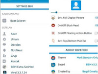 BBM Mod Multi Extra Features v3.3.1.24 Apk Terbaru