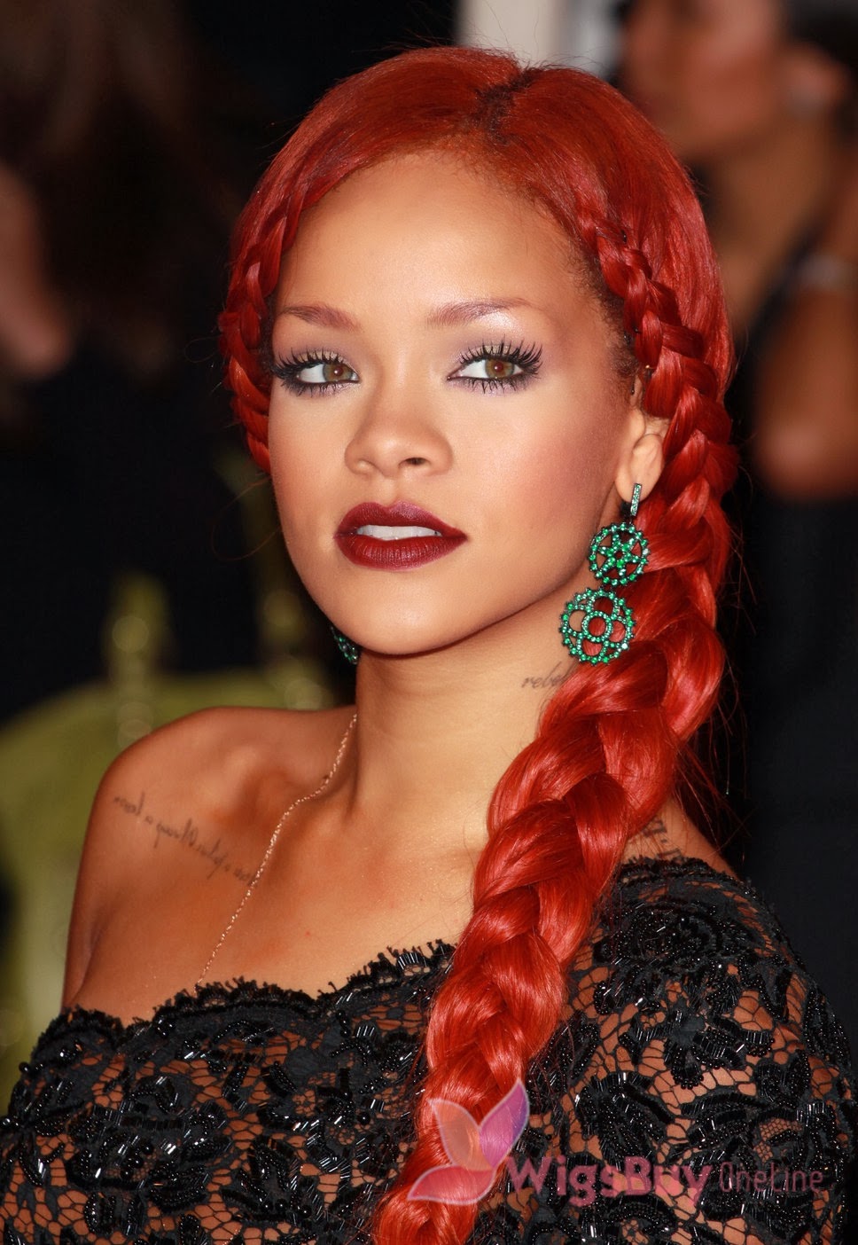 Rihanna Braid Hairstyles