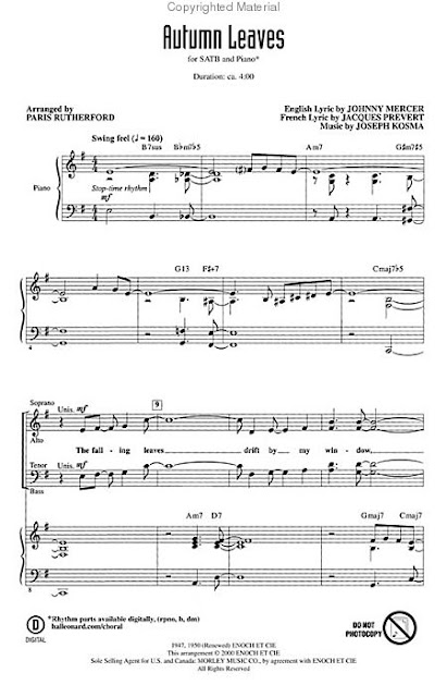 Autumn Leaves Sheet Music8