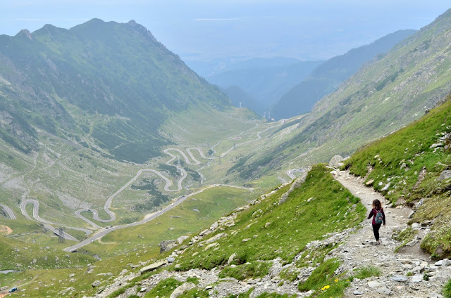 Carretera transfagarasan rumania Carpatos.Fagaras.