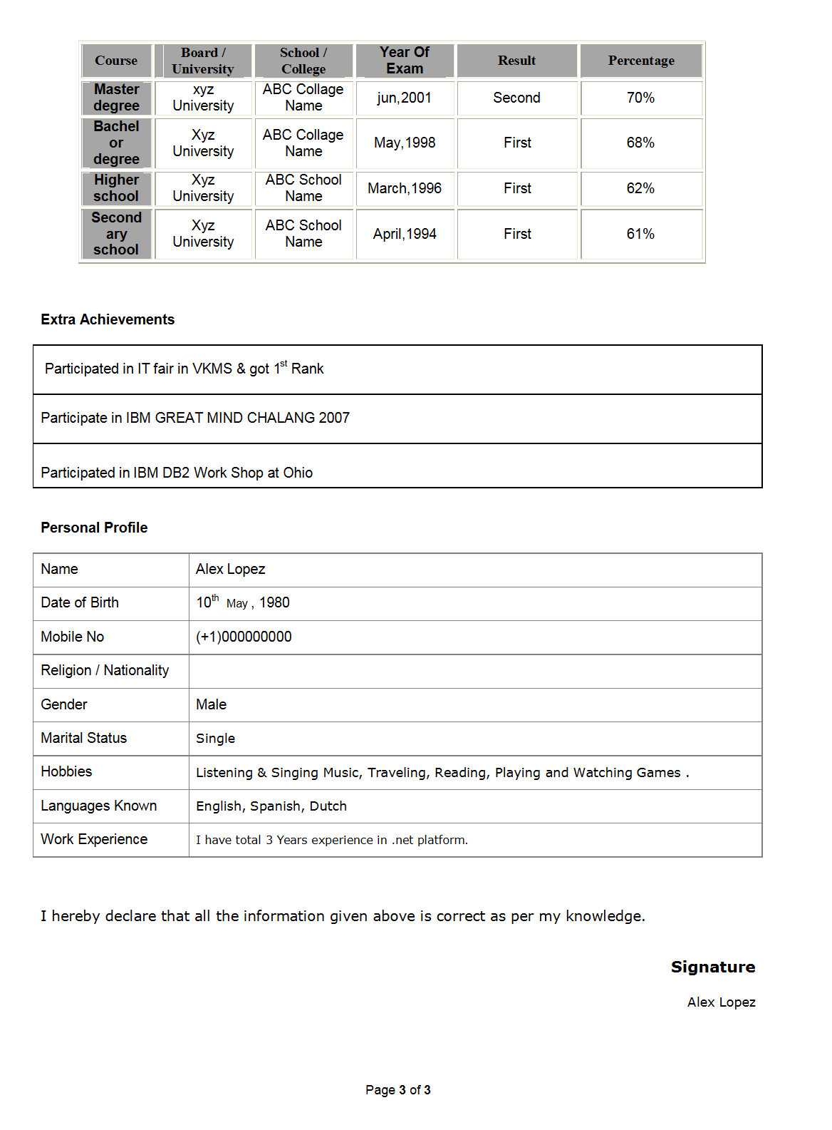 FRESH JOBS AND FREE RESUME SAMPLES FOR JOBS Resume