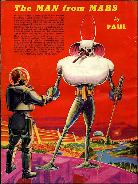 The Man from Mars, por Frank R. Paul