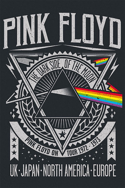 Pink Floyd - Dark Side of The Moon 1972-1973 Tour Poster