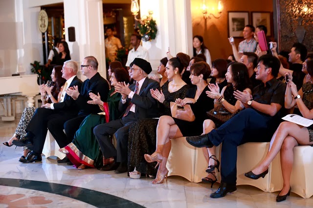 Invited guests thoroughly enjoying the Bran et Daguet 'Secret Rendezvous' Fashion Show