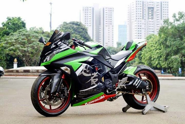 Foto , Gamar Dan Cara Modifikasi Ninja 250 Fi Terbaik Dan Terbaru 2016 