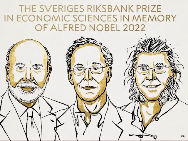 Nobel Prize 2022: इन तीन अर्थशास्त्रियों को मिला ,इकोनॉमिक्स के लिए नोबेल पुरुस्कार, जानें नाम