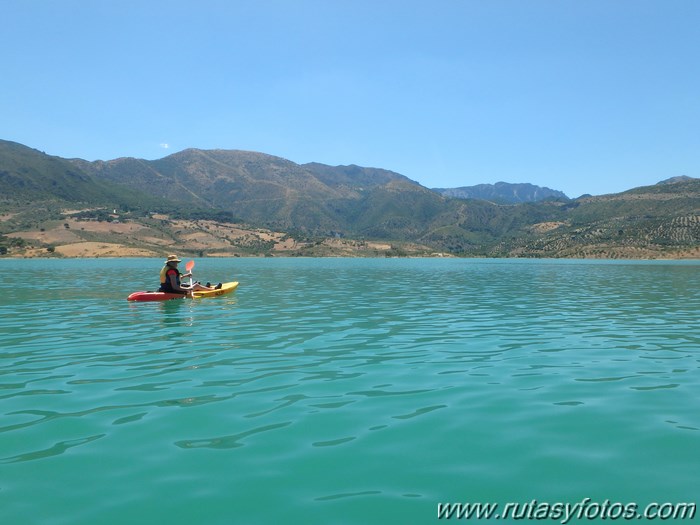 Kayak embalse Zahara - El Gastor