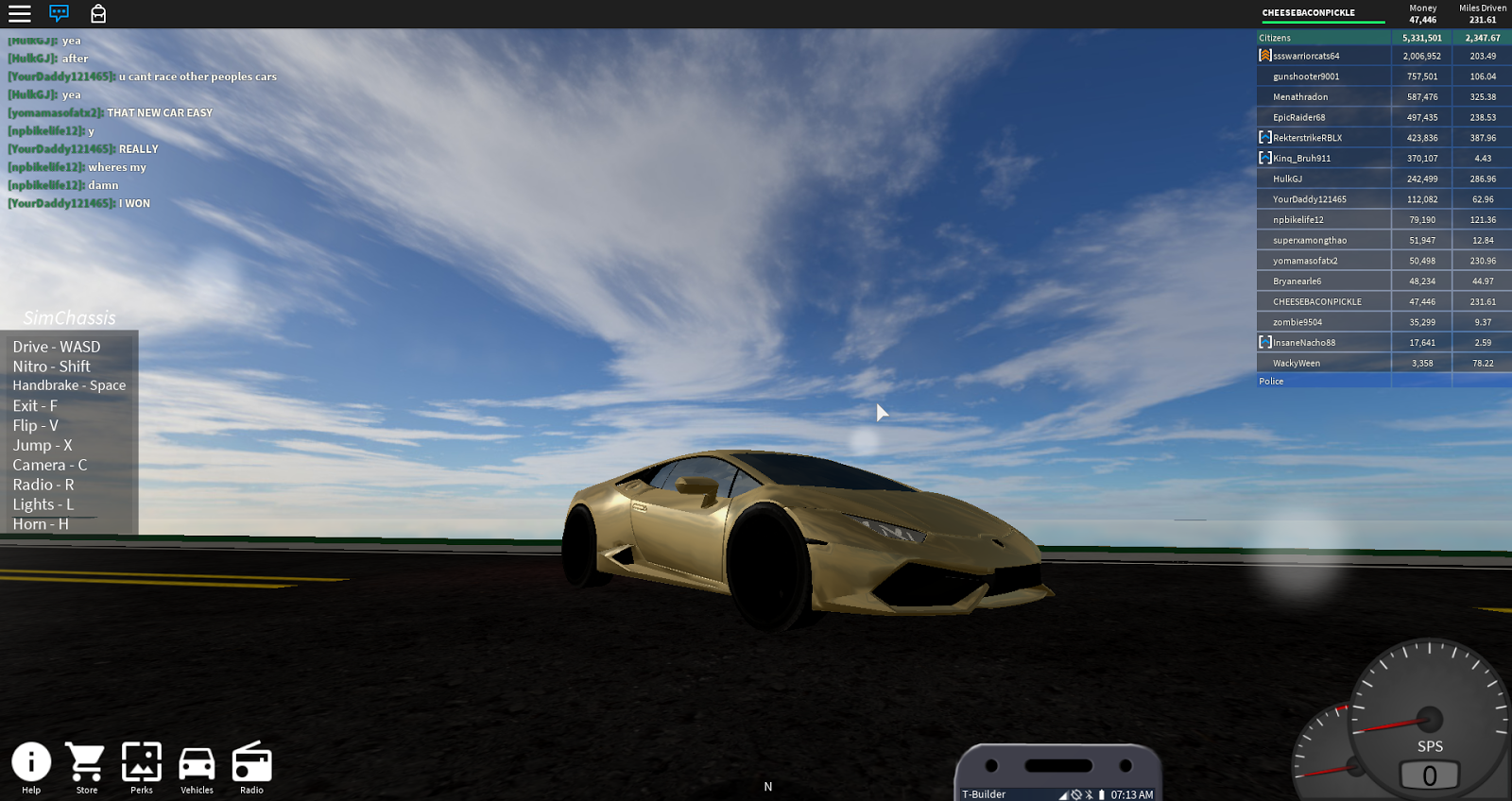 For Gamers Like Me Vehicle Simulator A Paid Alpha Racing Game On Roblox - roblox vehicle simulator car prices