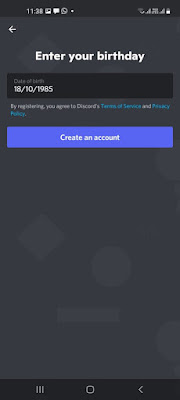 تاريخ الميلاد تطبيق ديسكورد