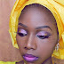 Nigerian Wedding Guest Makeup And Gele tutorial