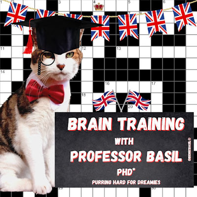 Brain Training with Professor Basil Coronation Banner ©BionicBasil®