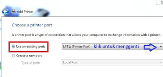 Cara instal printer menggunakan driver bawaan windows 7