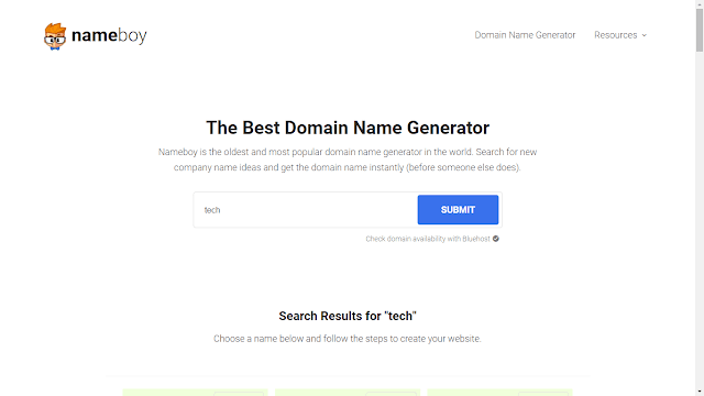 Domain Name Generators, Best Domain Name Generators, free domain name generators, Catchy Names For Websites,  Domain name generator, Random domain name generator