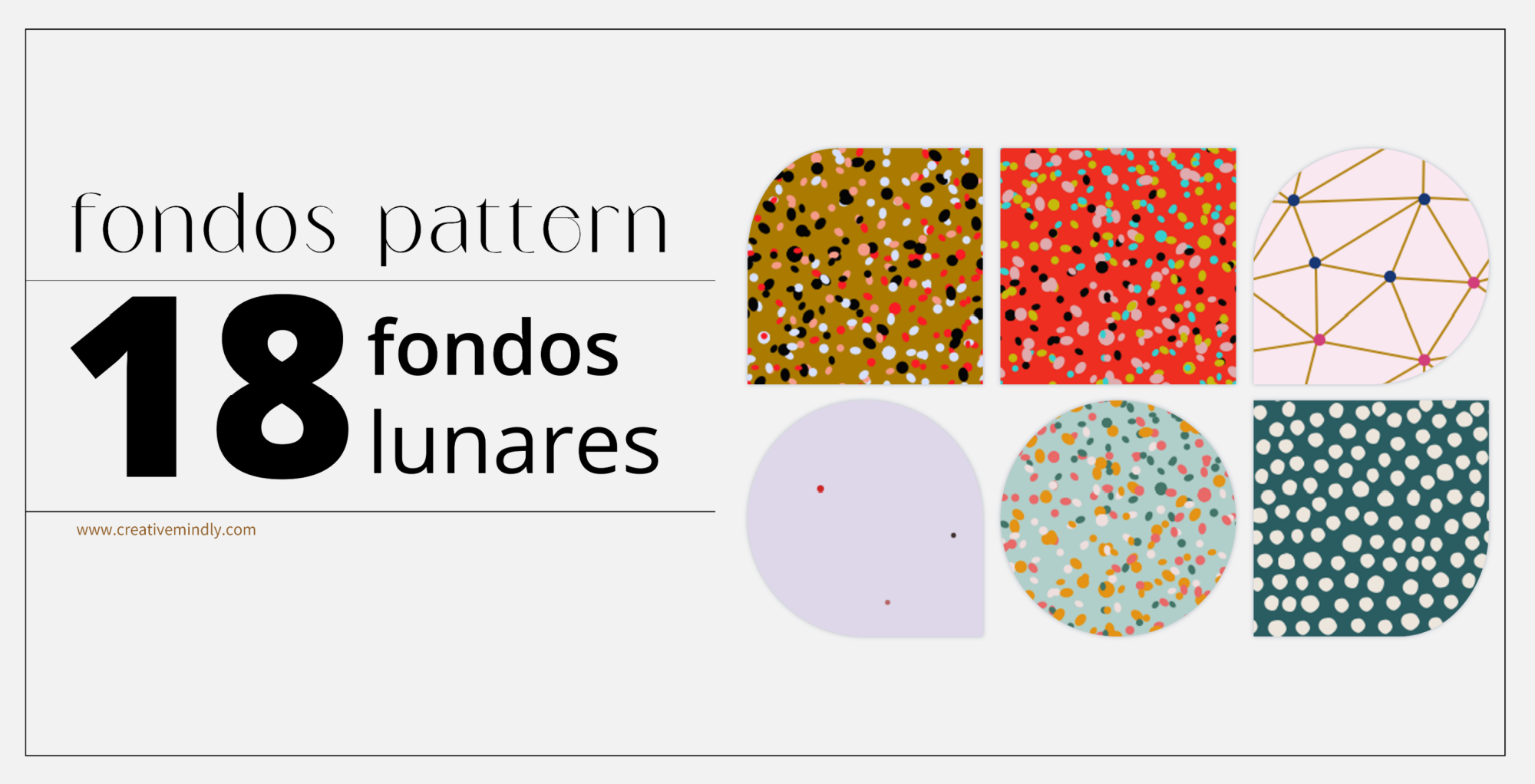 fondos lunares dots