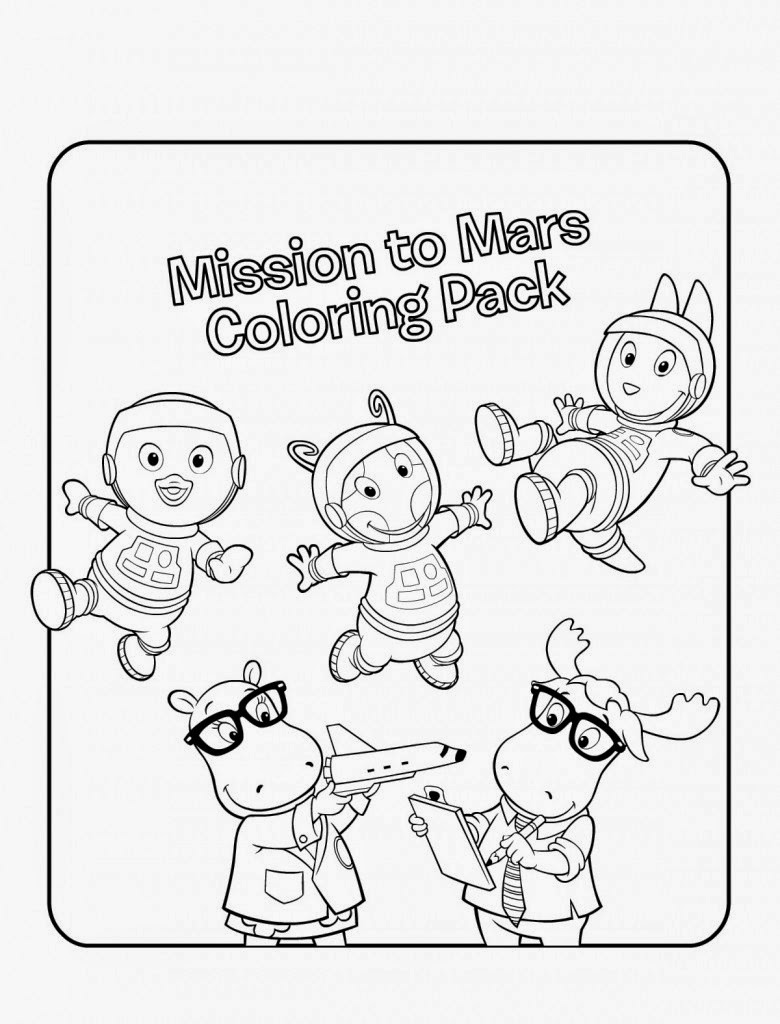 Backyardigans – Desenhos para Colorir e Imprimir