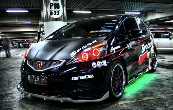 Modified Honda Jazz