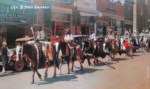 Calgary Stampede Archival Images Restoration