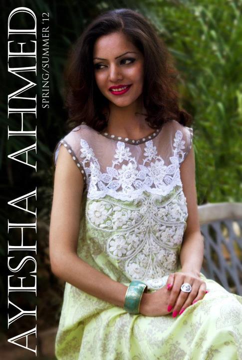 Ayesha Ahmed Lookbook Embroiderd Spring Summer 2012 